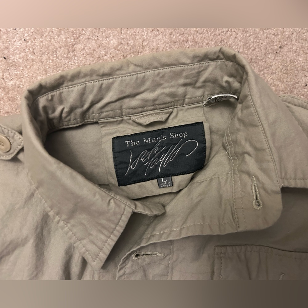 Lord & Taylor Men’s Khaki jacket size L - Picture 5 of 5